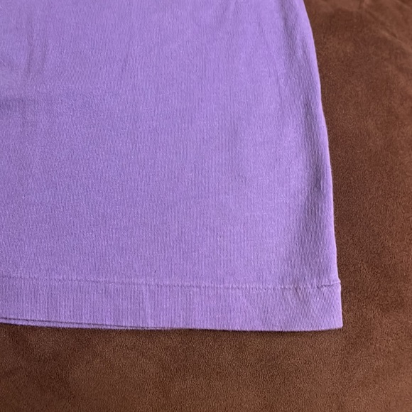Polo by Ralph Lauren Round Neck Short Sleeve Top, Purple |M - Picture 8 of 10